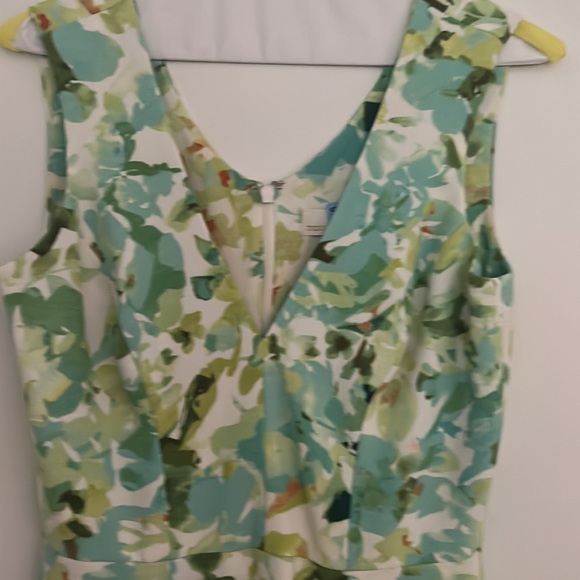 Dress the population with slit, long floral dress, beautiful size small - Picture 2 of 8